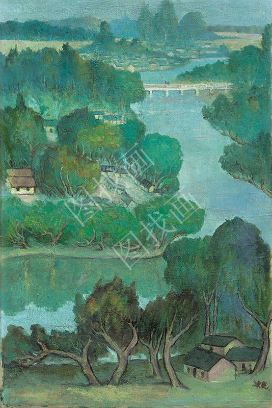 近现代 涂克 早春 60x90cm
